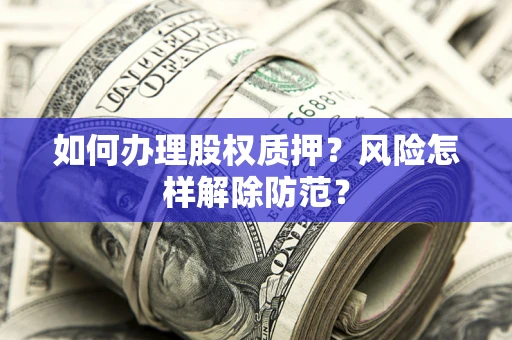 北京如何办理股权质押？风险怎样解除防范？